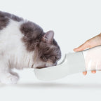 Portable Dog Water Bottle & Food Dispenser for Travel