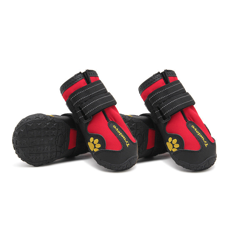 Waterproof Non-Slip Dog Shoes for Large Dogs