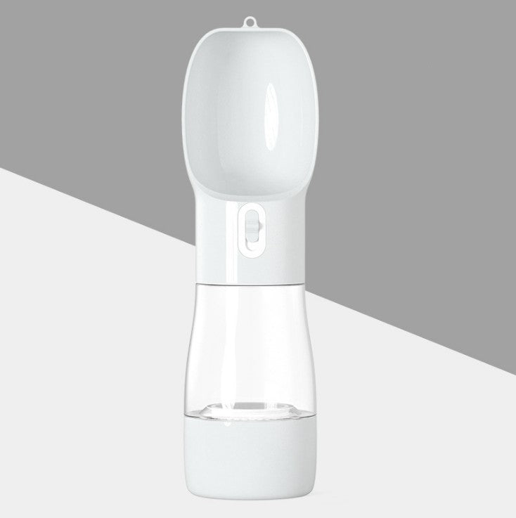 Portable Dog Water Bottle & Food Dispenser for Travel