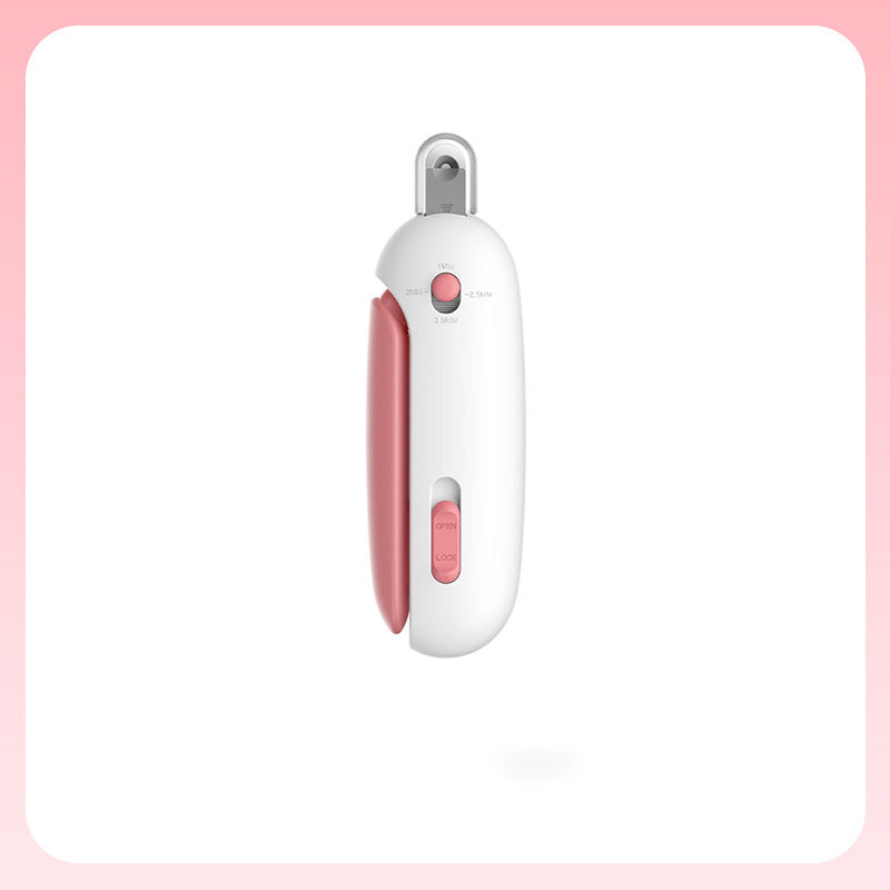 Gravity Push Pet Nail Scissors for Cats & Small Pets