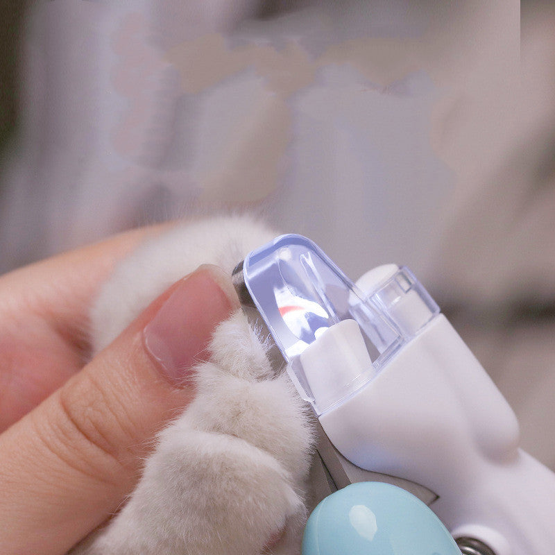 LED Pet Nail Clippers & Electric Nail Grinder for Dogs & Cats