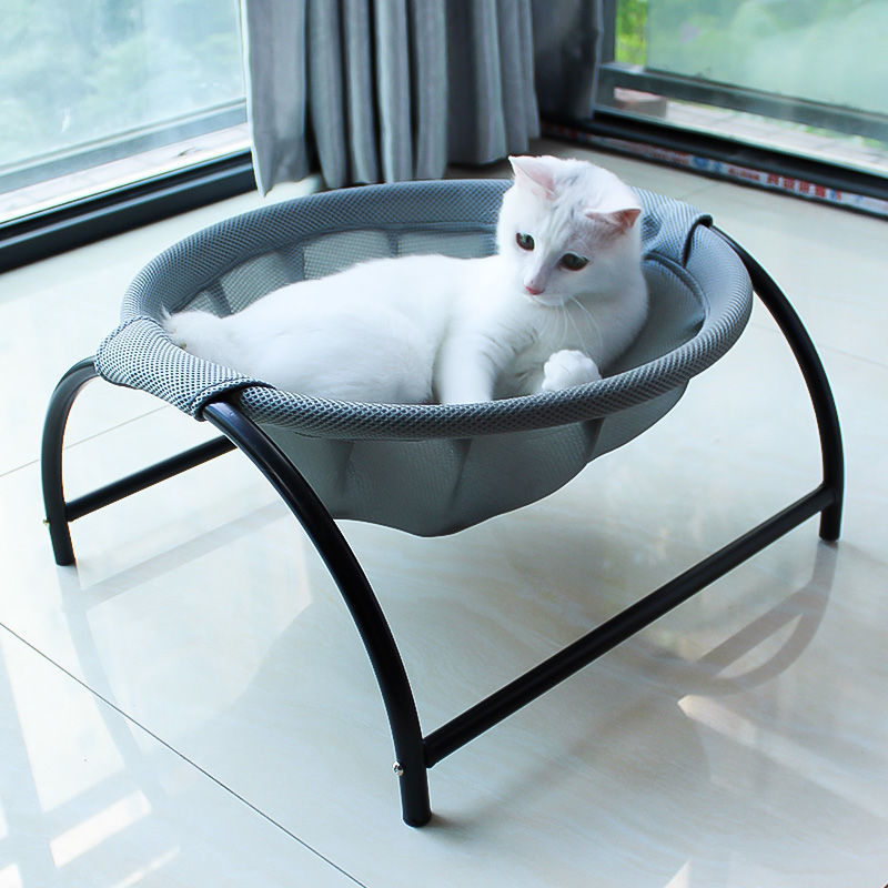 Breathable Elevated Pet Hammock Bed for Cats & Small Dogs