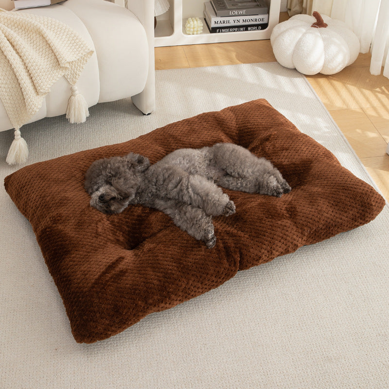 Winter Warm Plush Pet Mat for Dogs & Cats