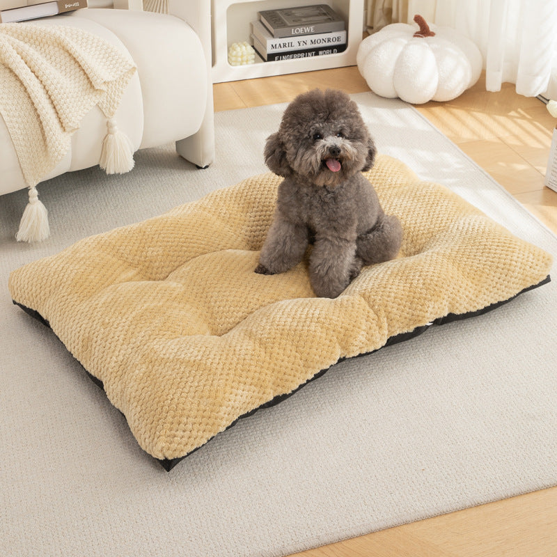 Winter Warm Plush Pet Mat for Dogs & Cats