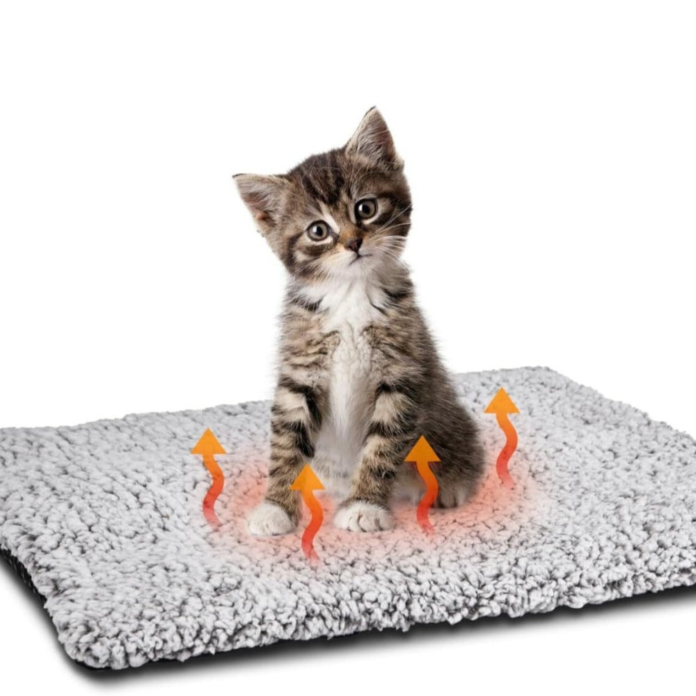 Heat Storage Waterproof Pet Heating Mat for Cats & Dogs