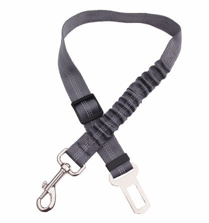 Adjustable Reflective Dog Car Seat Belt Safety Leash