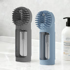 2-in-1 Silicone Pet Bath & Grooming Brush
